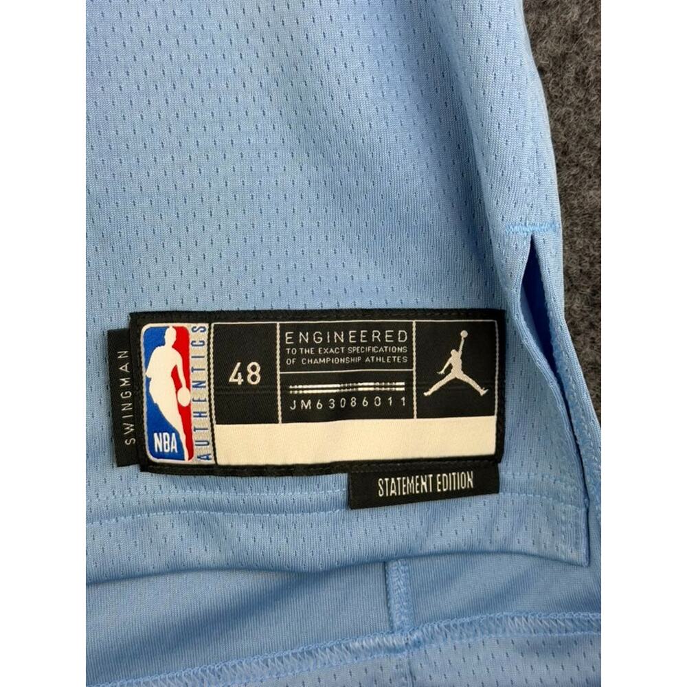Jaren Jackson Jr. Memphis Grizzlies Jordan Statement Edition Jersey Sz 48 L New - Picture 4 of 8